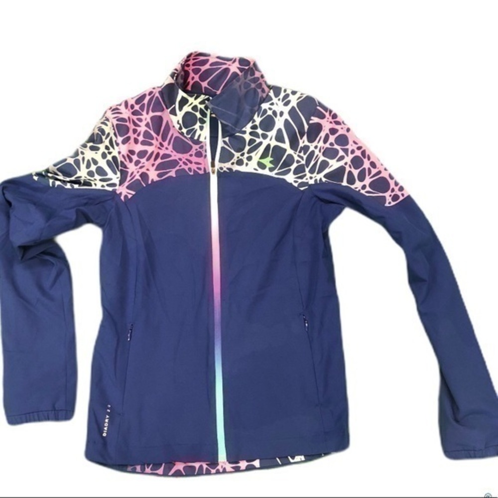 NWT Diadora full zip jacket with zip pockets
